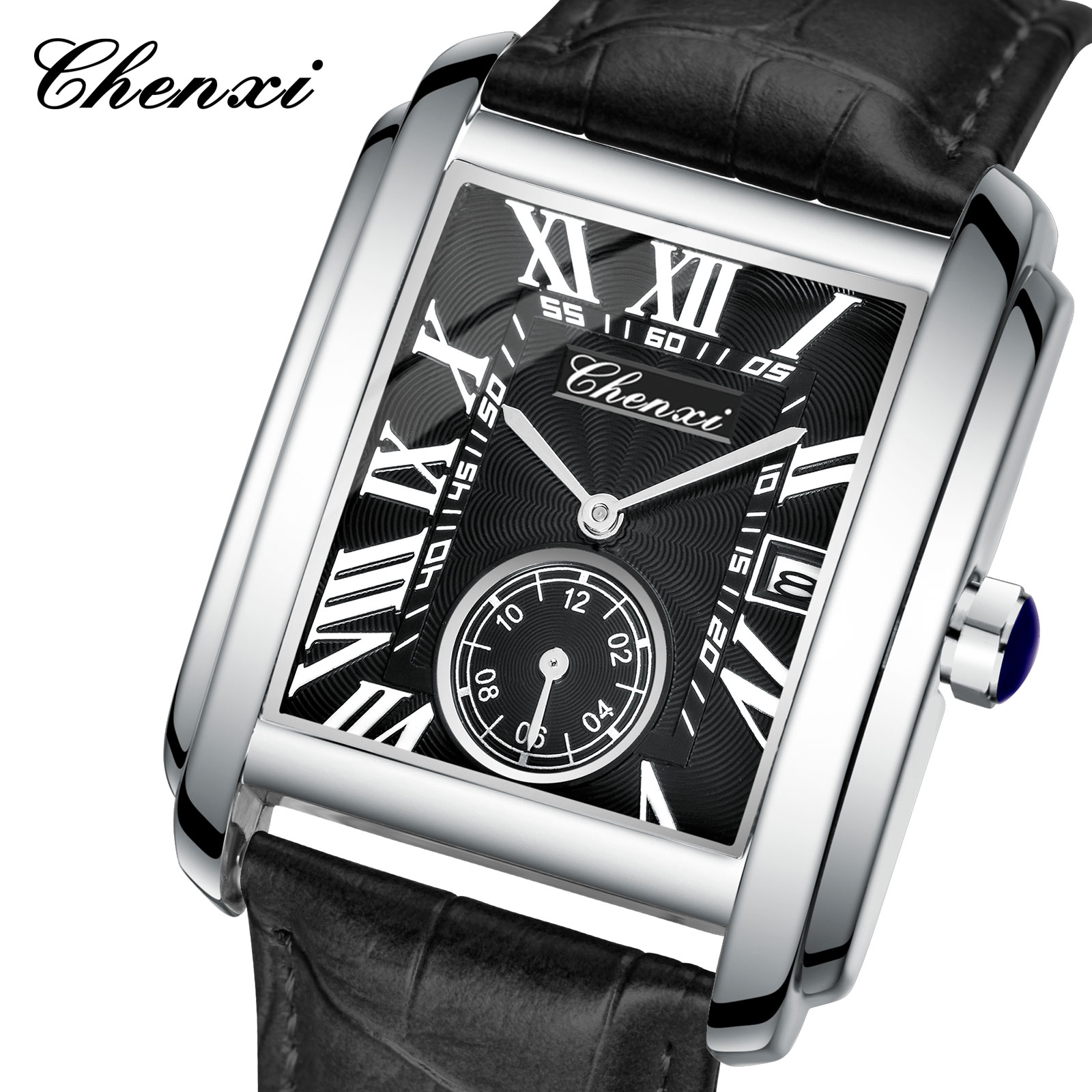 Luxury Watch Mockup - Chenxi 8216 New Fashion Boy Classic