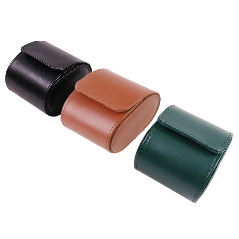 Luxury Watch Travel Case - PU Leather Watch Case Classic Travel