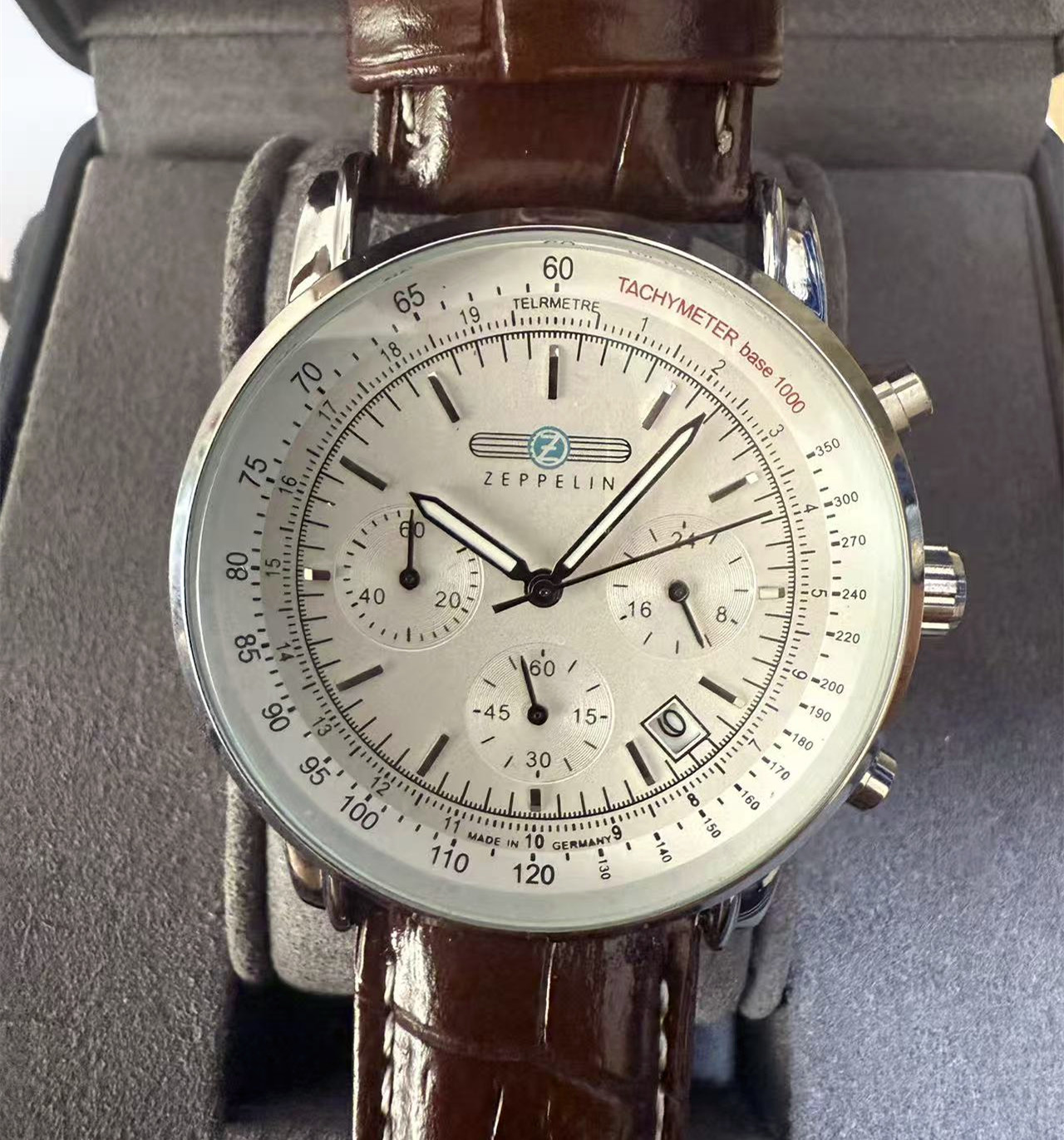 Luxury Watch Market - Trendy Fashion ZEPPELIN Couple Wristwatches Men