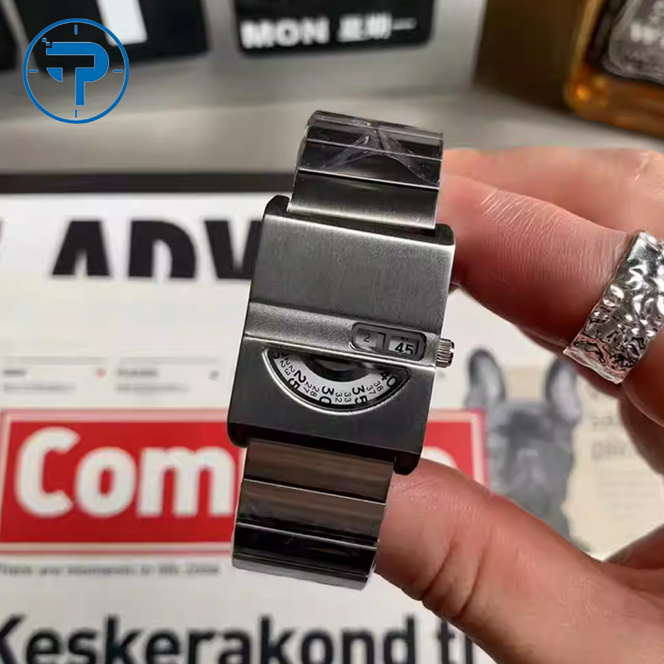 Luxury Watch Market - Men's Bracelet Watches Square Watch Stainless