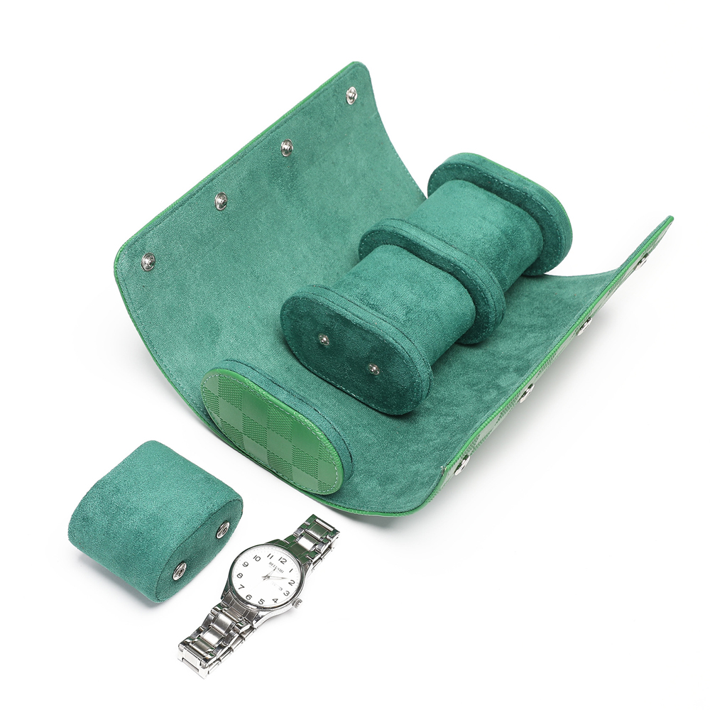 Luxury Watch Travel Case - Luxury Leather Watch Roll Gift Box