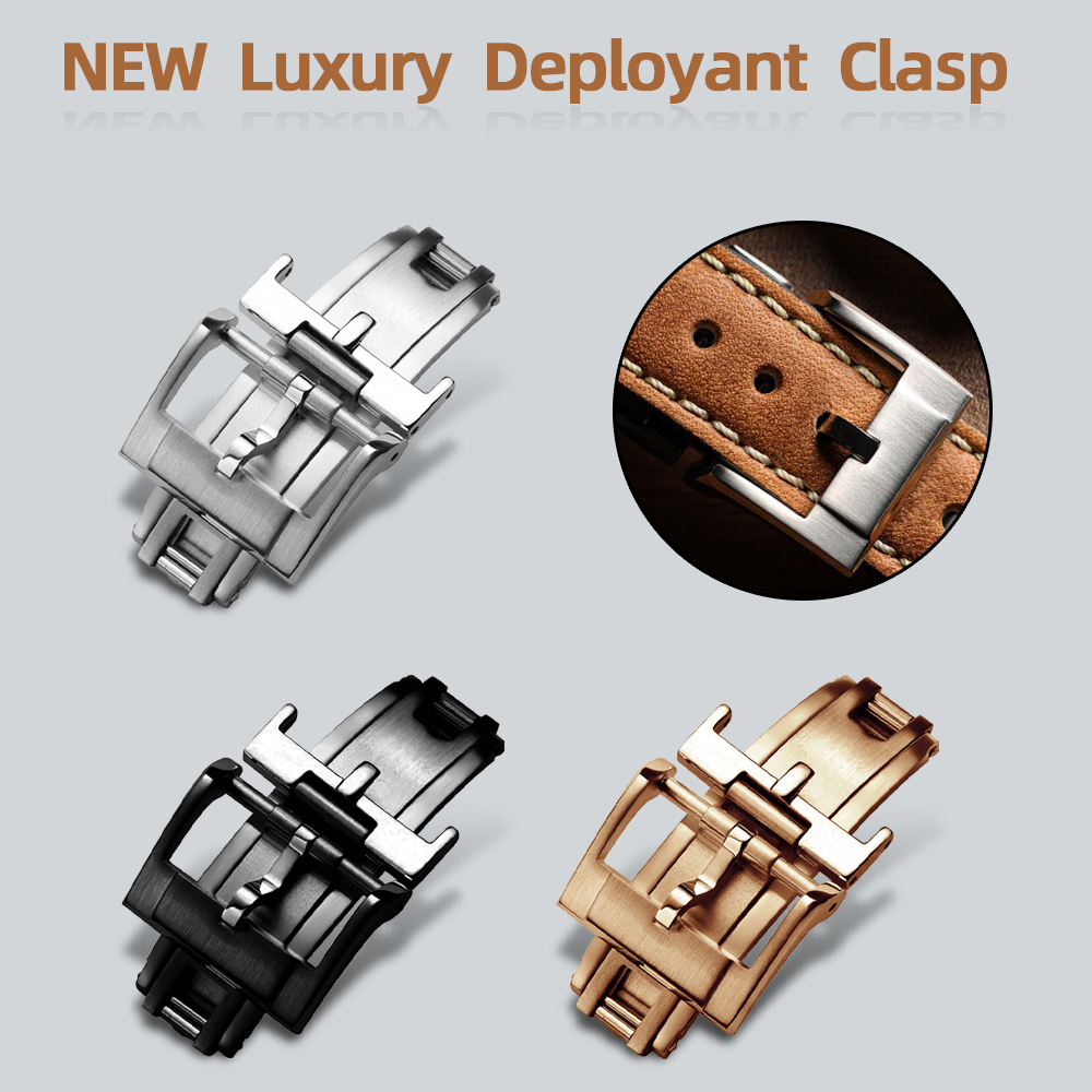Luxury Watch Quality - NEW Luxury Deployant Clasp 16mm 18mm