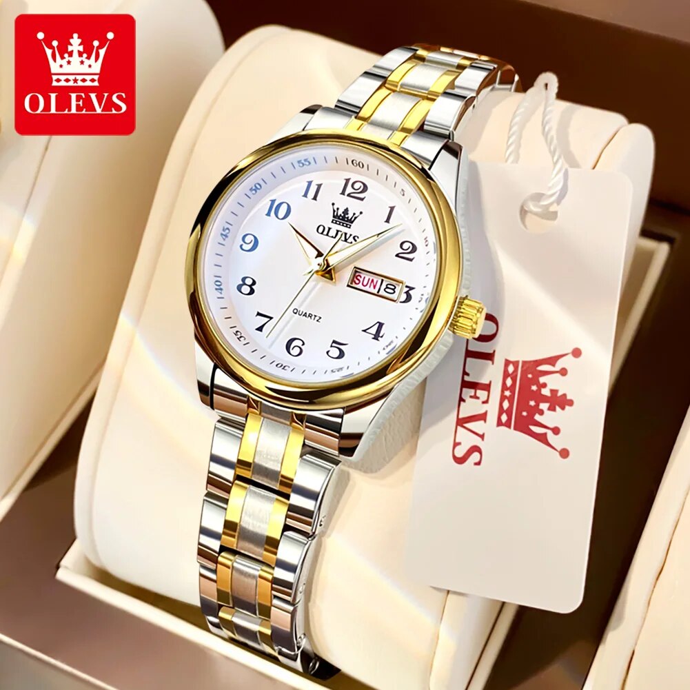 Luxury Watch Cheap - OLEVS 5567 Luxury Quartz Watch for