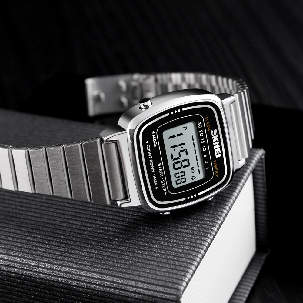Perpetual Calendar Watch - SKMEI 1901 Luxury Small Dial Digital