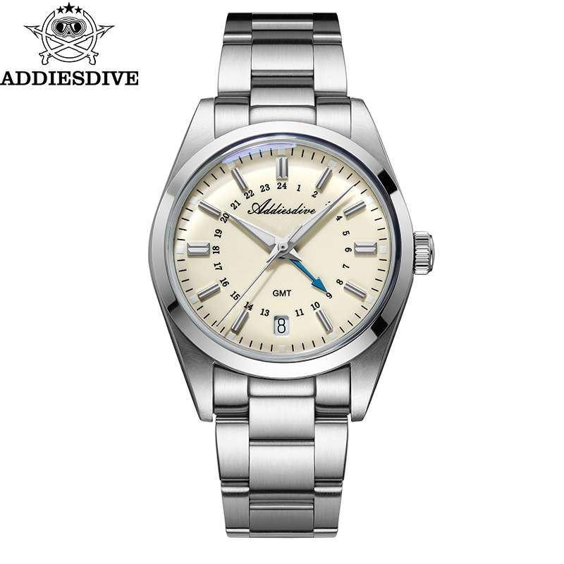 Luxury Watch Green - ADDIESDIVE Hot Brand 36mm Luxury GMT