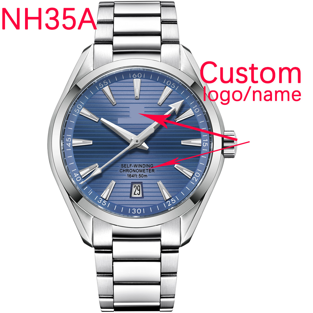 Luxury Watch Quality - Luxury NH35 Movt Custom Logo 41mm