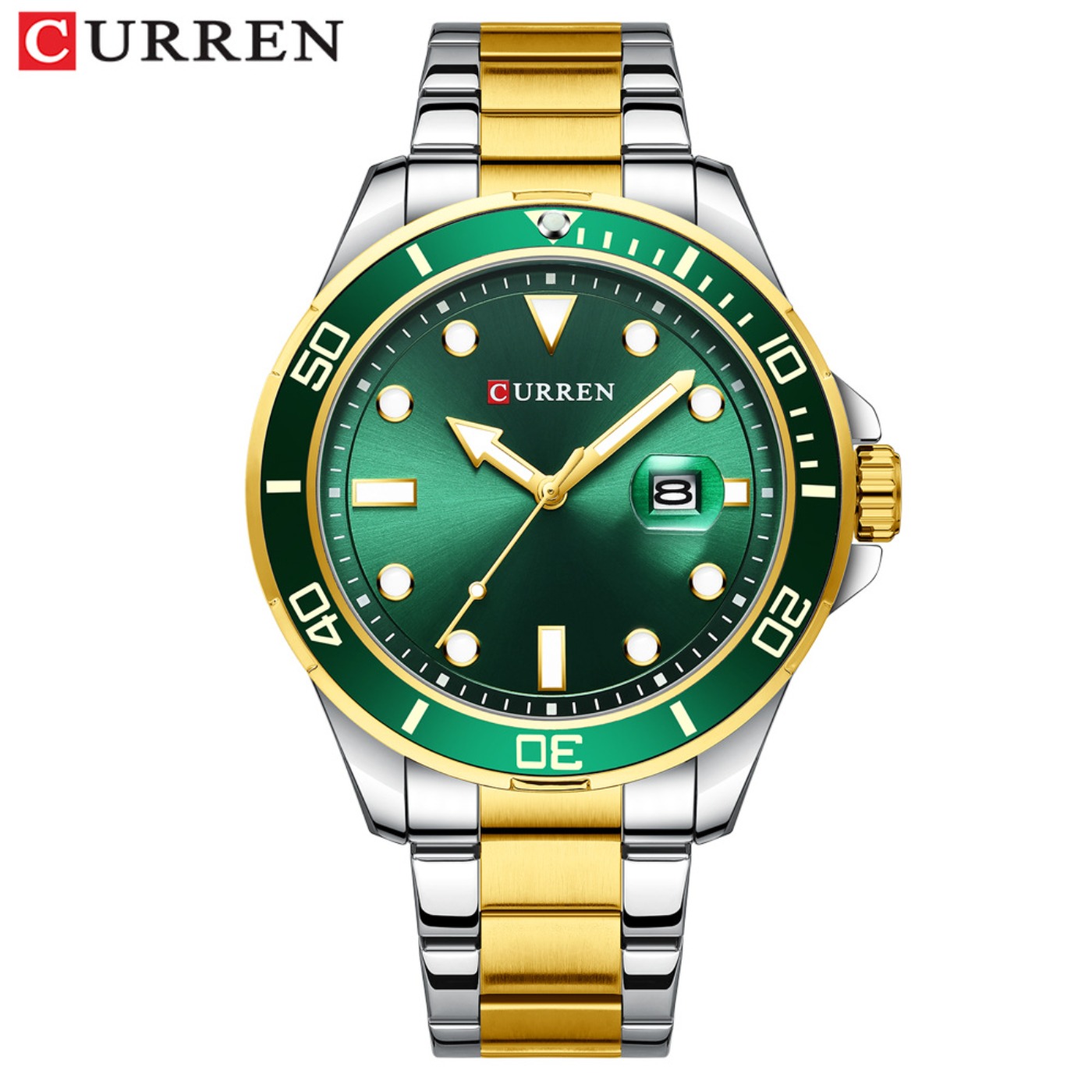 CURREN New Green Water Ghost S - Luxury Watch Green recension och pris