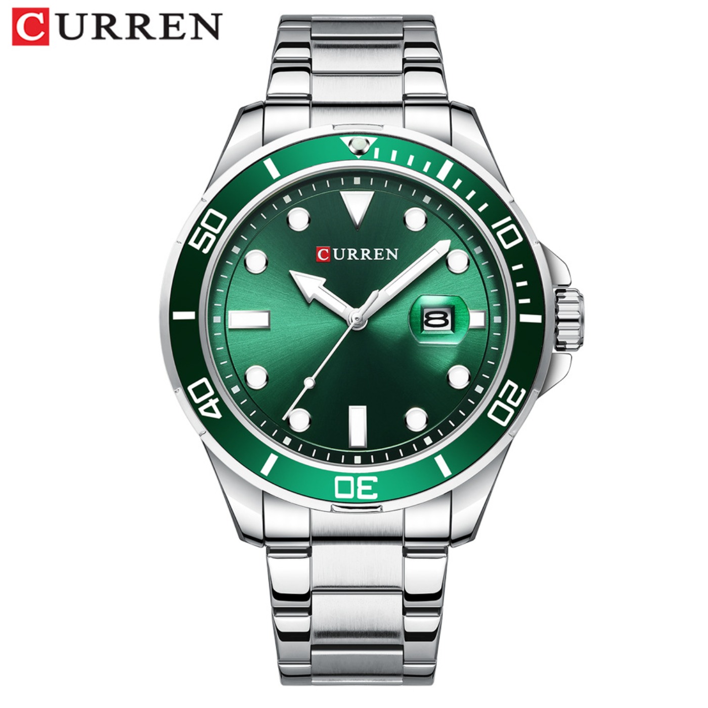 CURREN New Green Water Ghost S - Luxury Watch Green recension och pris