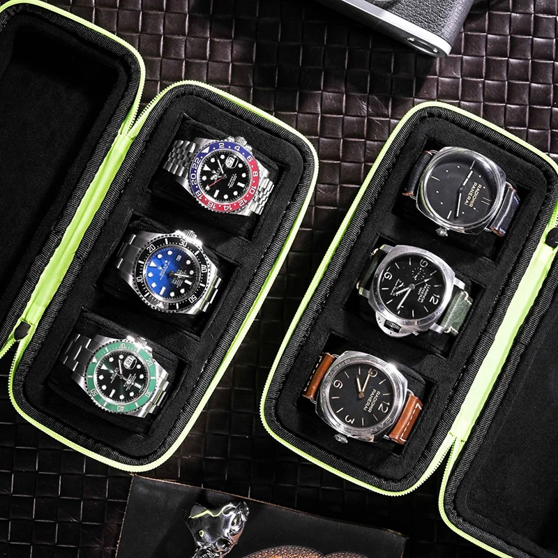 Luxury Tourist Watches 3slots  - Luxury Watch Travel Case recension och pris