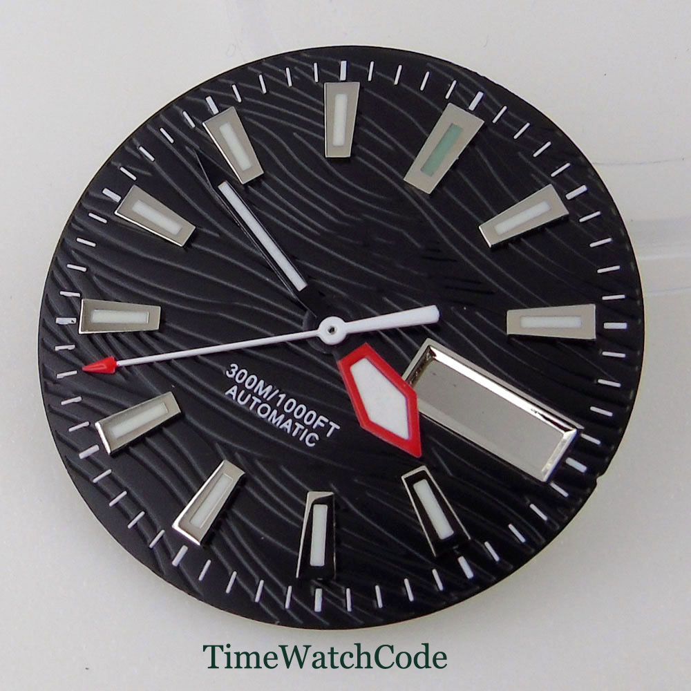 29mm Watch Dial Spare Parts Wi - Luxury Watch With Green Dial recension och pris