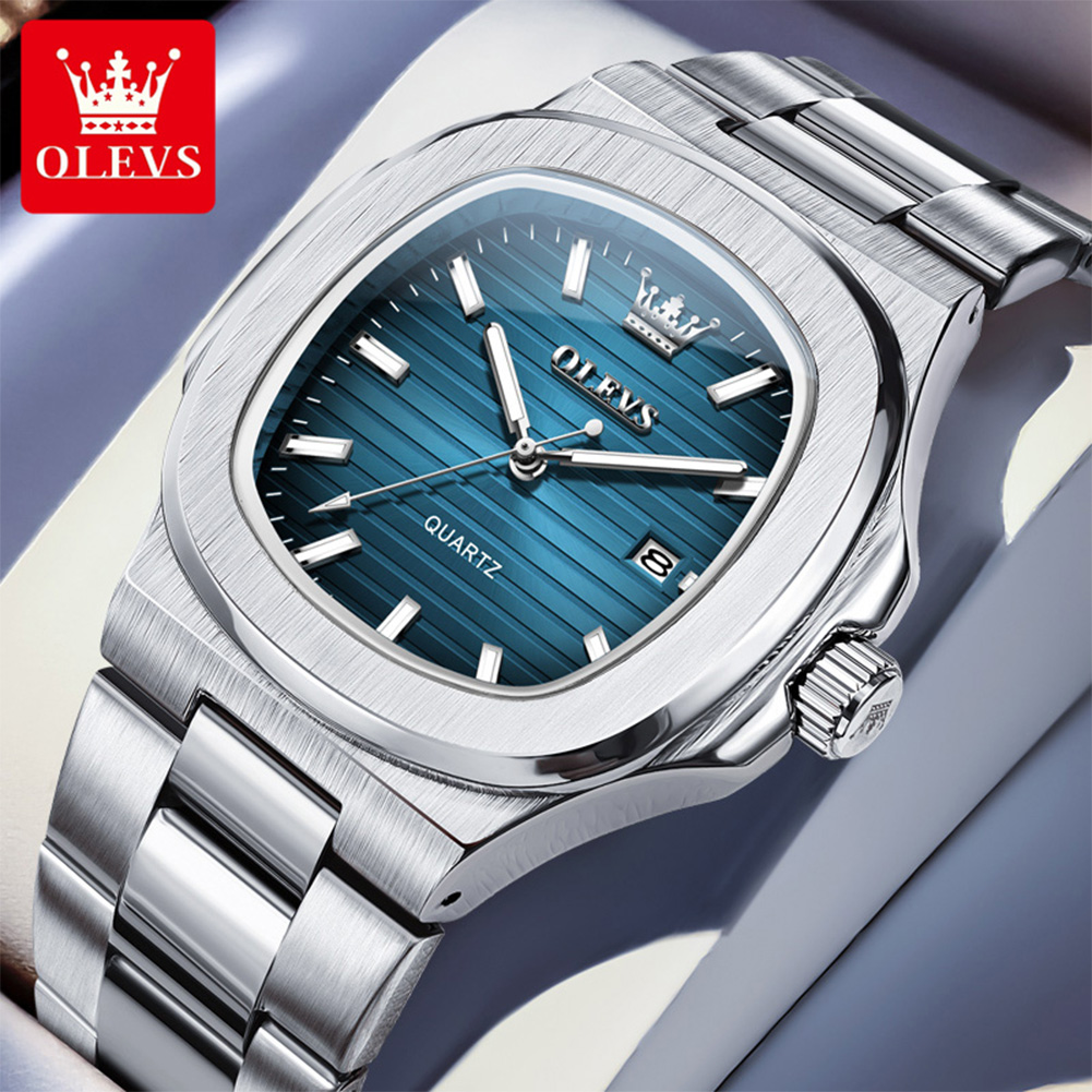 OLEVS Top Luxury Brand Man Wat - Luxury Watch Mockup recension och pris