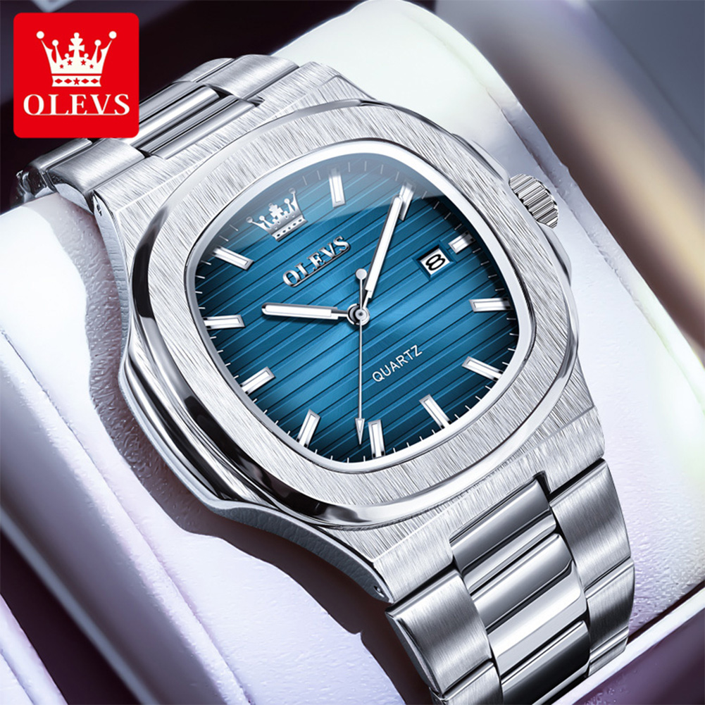 OLEVS Top Luxury Brand Man Wat - Luxury Watch Mockup recension och pris