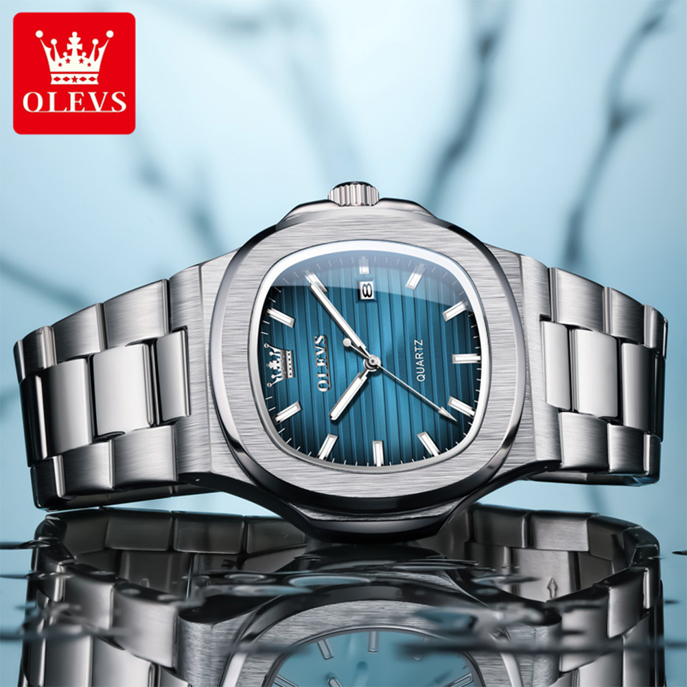 OLEVS Top Luxury Brand Man Wat - Luxury Watch Mockup recension och pris