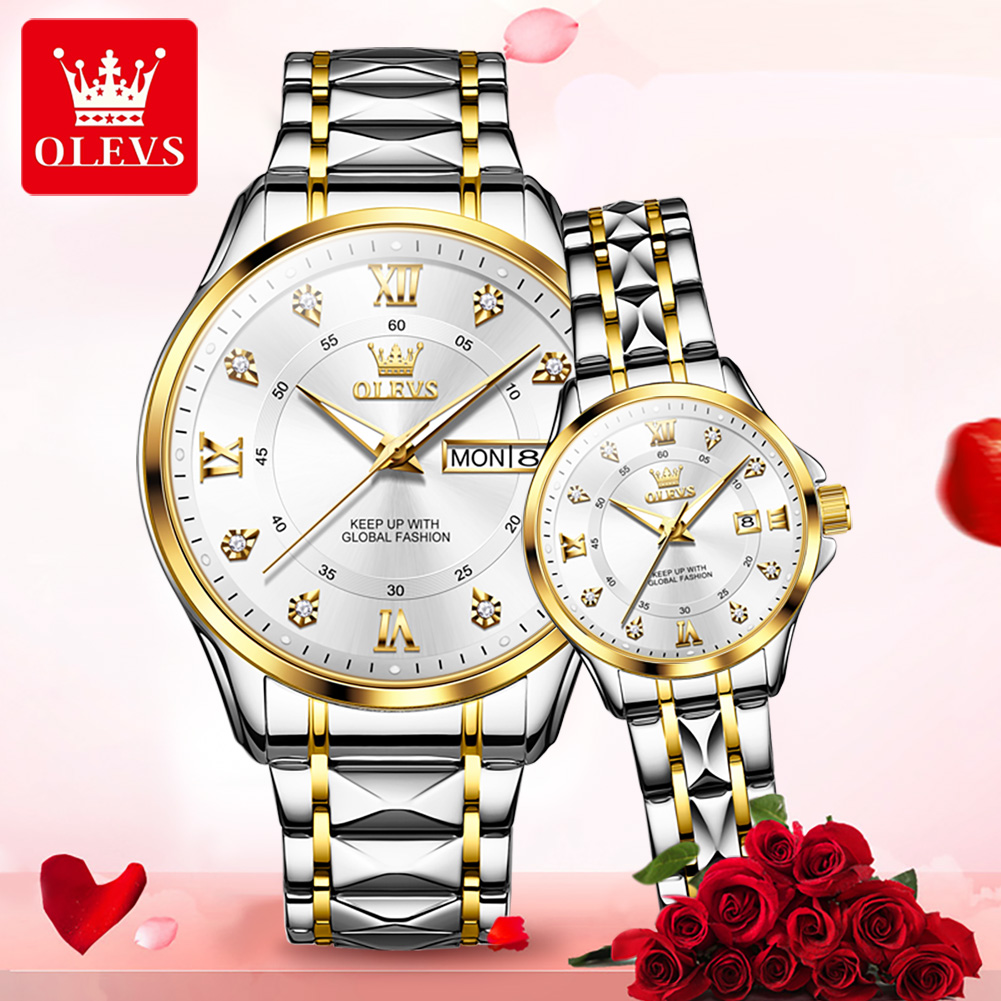 OLEVS 2906 Couple Watch Origin - Luxury Watch Exchange recension och pris