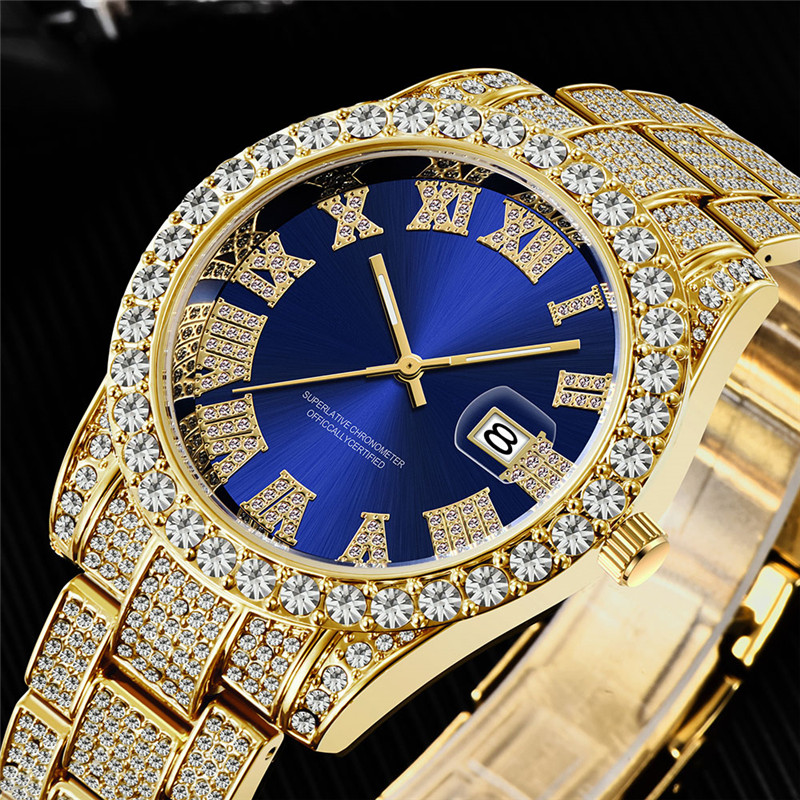 Cool Diamond Watches For Men H - Luxury Watch Mockup recension och pris