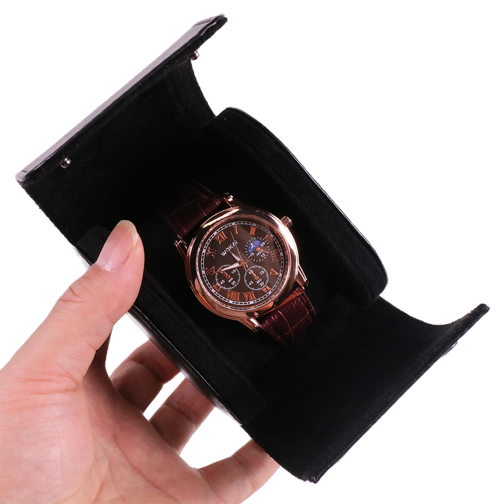 PU Leather Watch Case Classic  - Luxury Watch Travel Case recension och pris