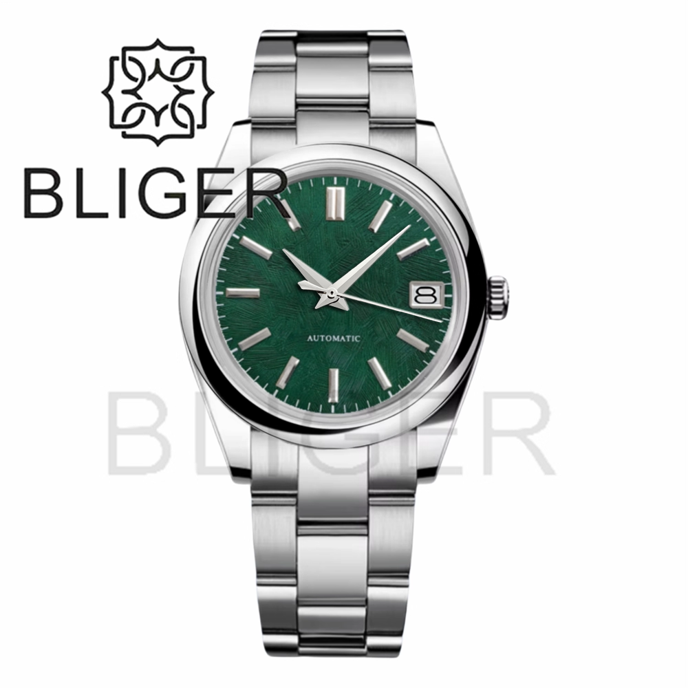 BLIGER 36mm39mm Custom logo Gr - Luxury Watch With Green Dial recension och pris