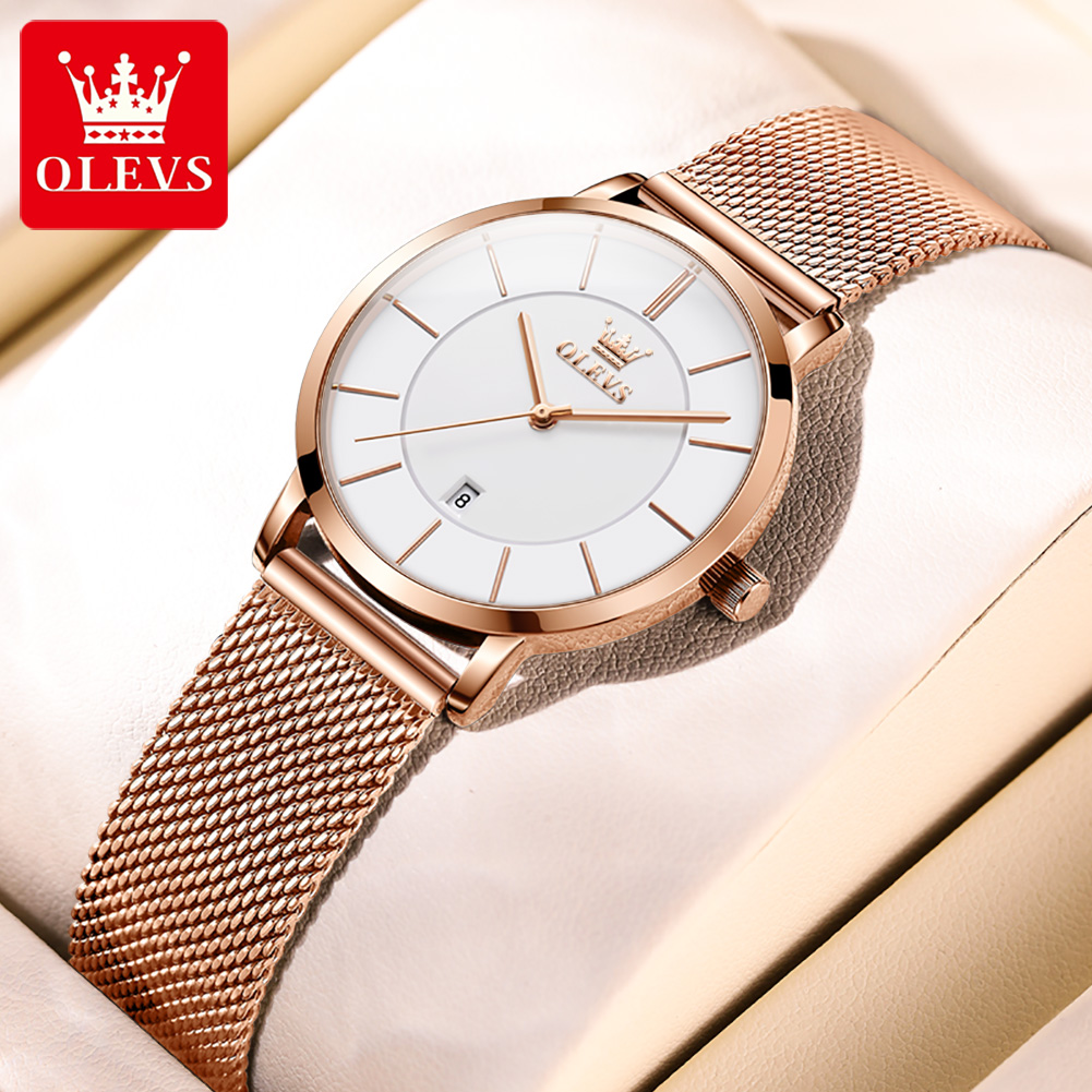 OLEVS Woman Watch 5869 Elegant - Luxury Watch Cheap recension och pris
