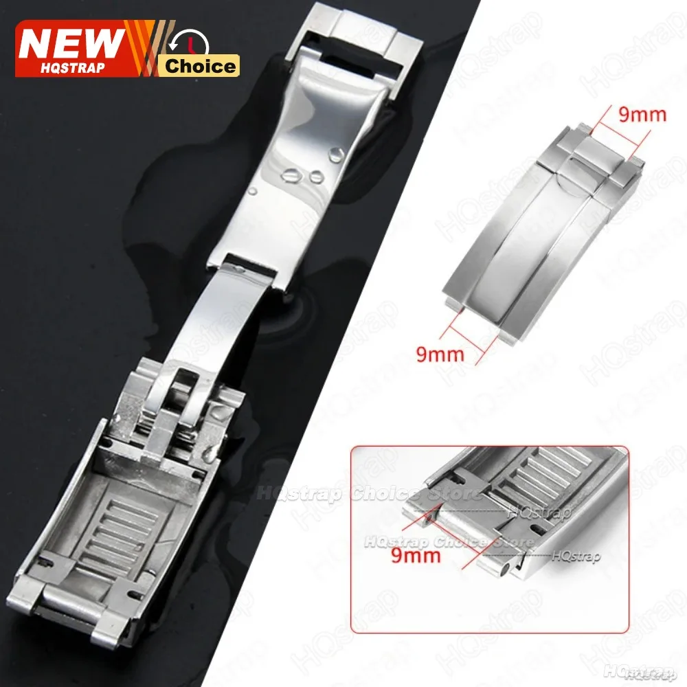 9mmx9mm Folding Buckle for Rol - Luxury Watch Quality recension och pris