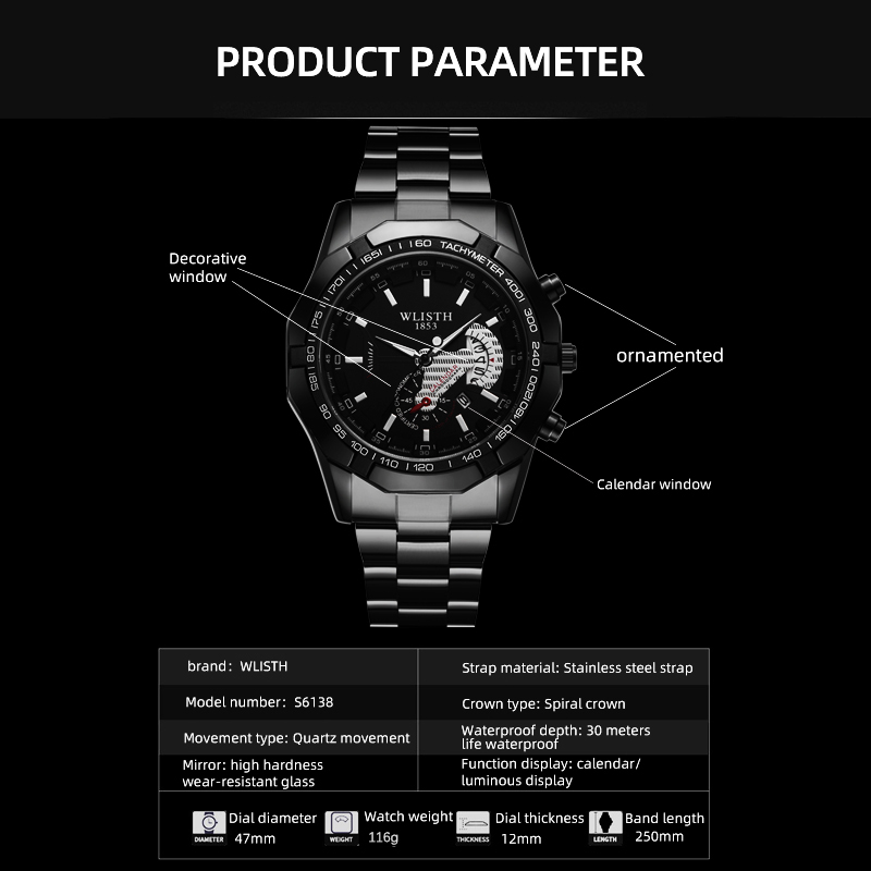 Luxury Brand Man Watch Waterpr - Luxury Watch Mockup recension och pris