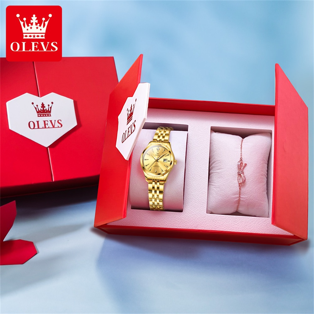 OLEVS 5598 Woman Watch Luxury  - Luxury Watch Cheap recension och pris