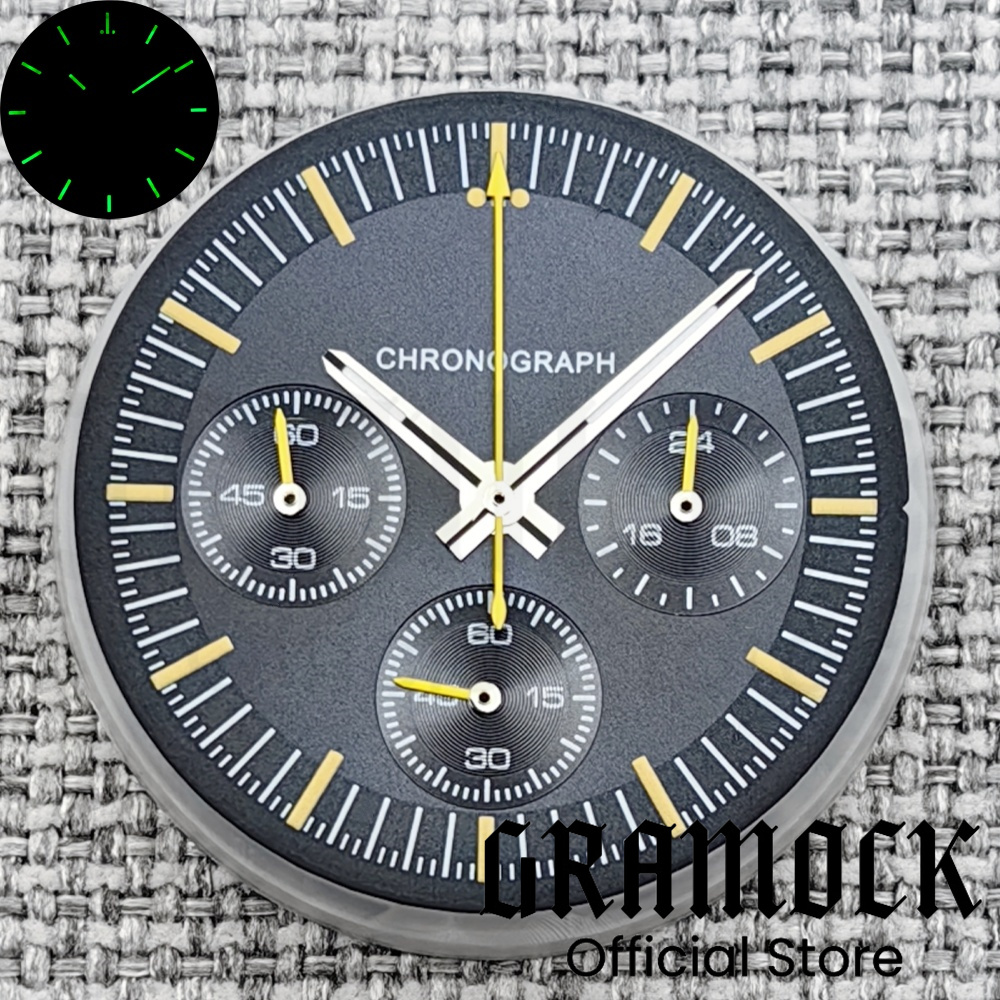 Gramock 31.5mm 6- Pin Dial Qua - Luxury Watch With Green Dial recension och pris
