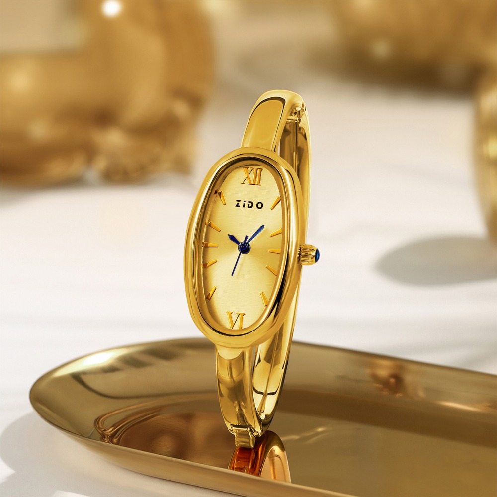 Fashion Oval Roman Dial Watch  - Luxury Watch Green recension och pris