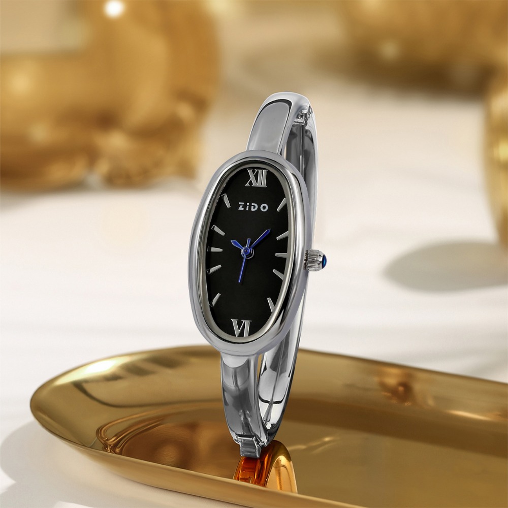 Fashion Oval Roman Dial Watch  - Luxury Watch Green recension och pris