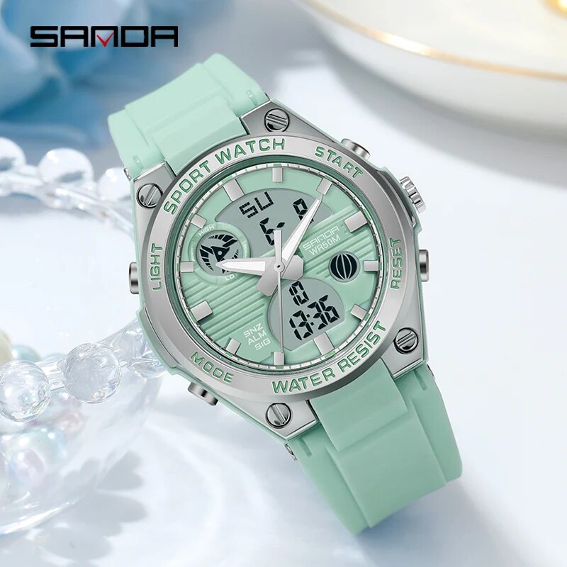SANDA Brand G Style LED Digita - Perpetual Calendar Watch recension och pris