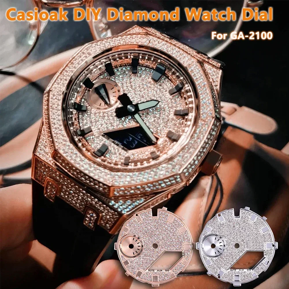 Luxury Diamond Watch Dial For  - Luxury Watch Kit recension och pris