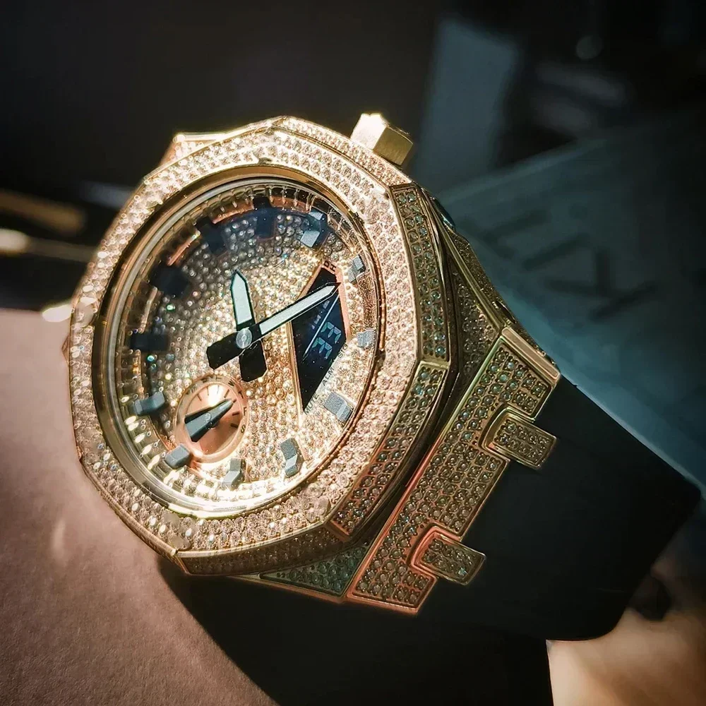 Luxury Diamond Watch Dial For  - Luxury Watch Kit recension och pris