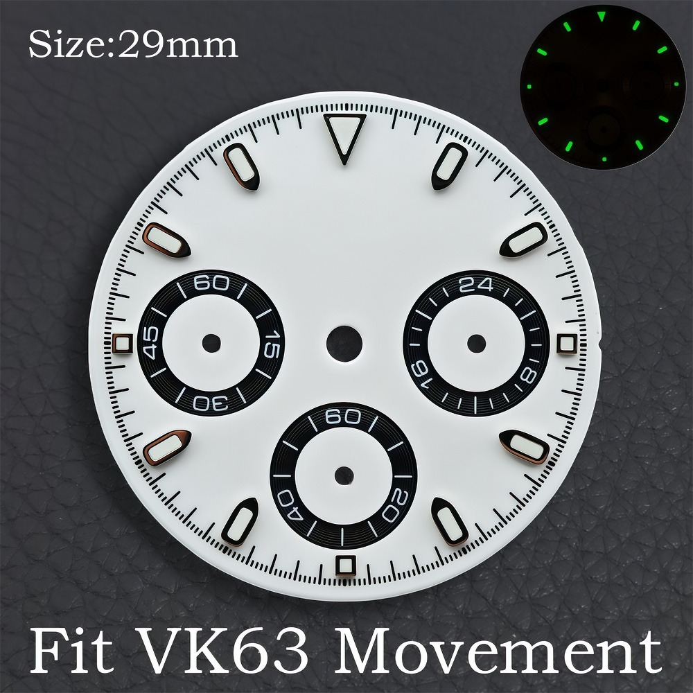 VK63 29mm Dial Watch Hands Gre - Luxury Watch With Green Dial recension och pris