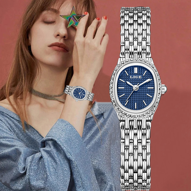 LIGE Fashion Luxury Quartz Wom - Luxury Watches recension och pris