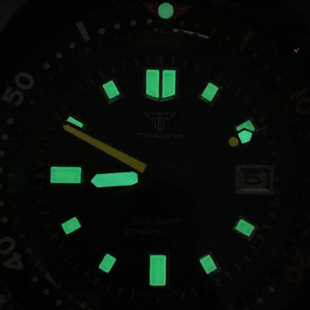 20ATM Tandorio 44mm Turtle 610 - Luxury Watch With Green Dial recension och pris