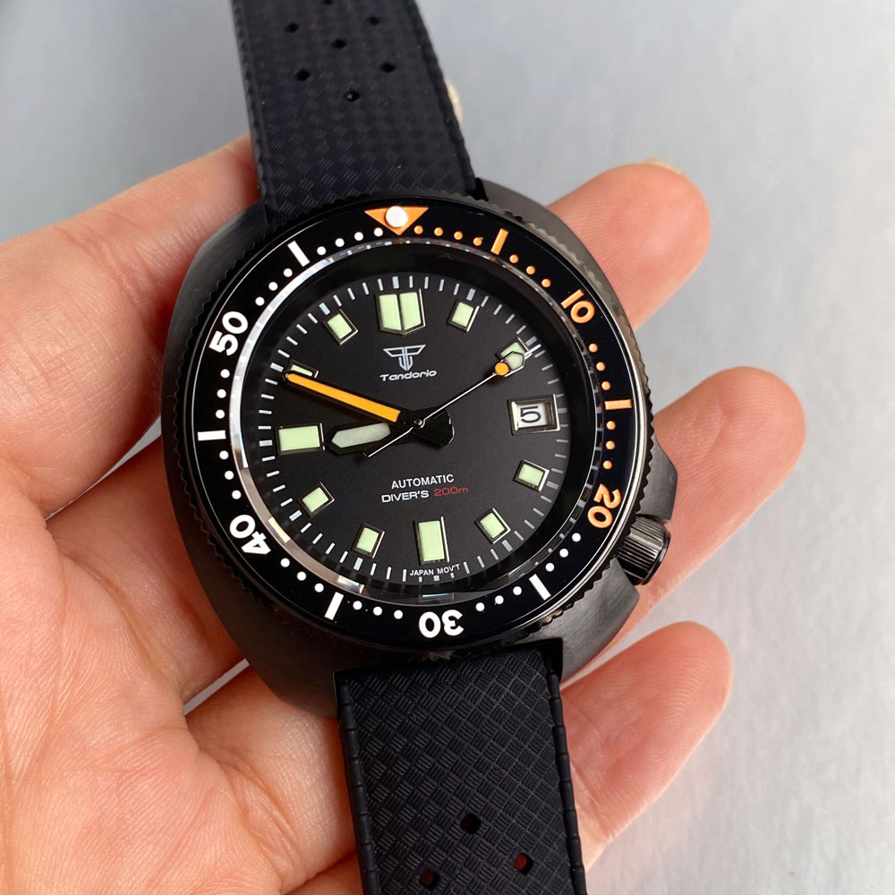 20ATM Tandorio 44mm Turtle 610 - Luxury Watch With Green Dial recension och pris
