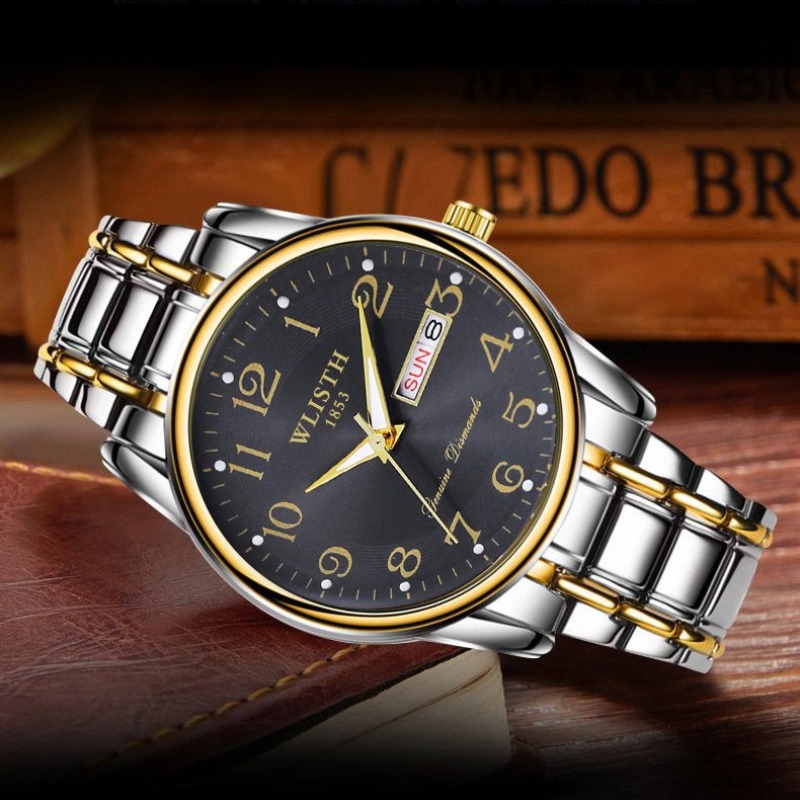 Luxury Men Quartz Watch Digita - Perpetual Calendar Watch recension och pris