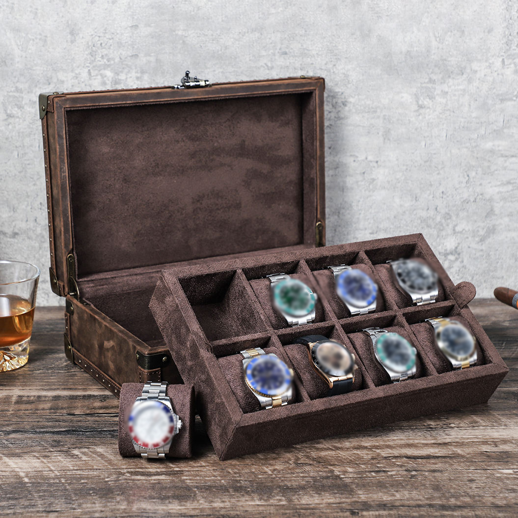 CONTACT'S FAMILY 8 Leather Cus - Luxury Watch Vintage recension och pris