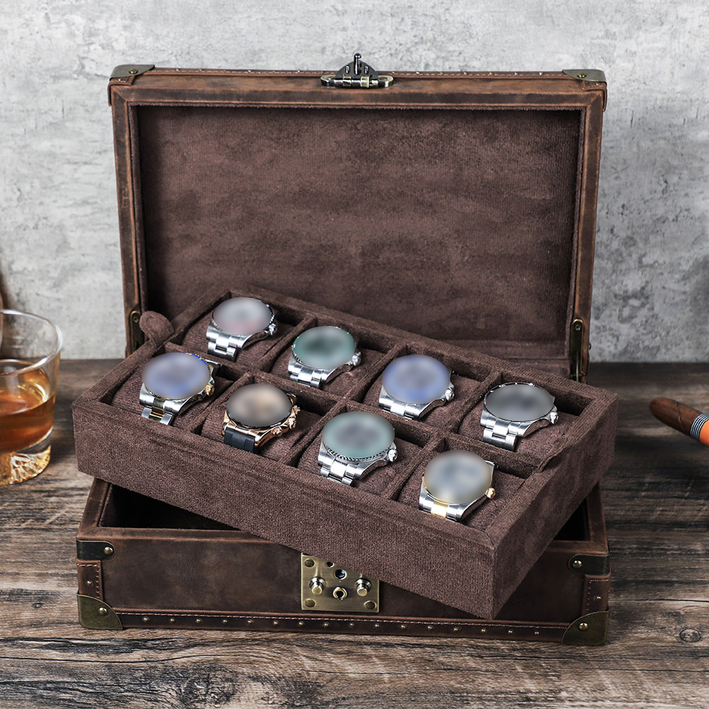 CONTACT'S FAMILY 8 Leather Cus - Luxury Watch Vintage recension och pris