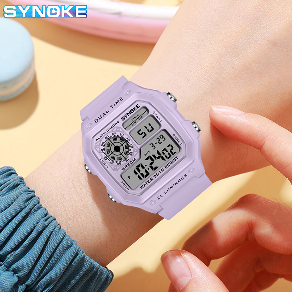 SYNOKE Digital Watches Lady Sp - Perpetual Calendar Watch recension och pris