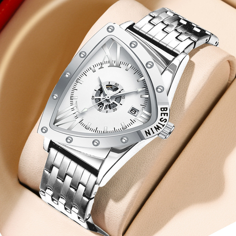 Men's Triangle Watch with Worm - Watch Triangle Luxury recension och pris