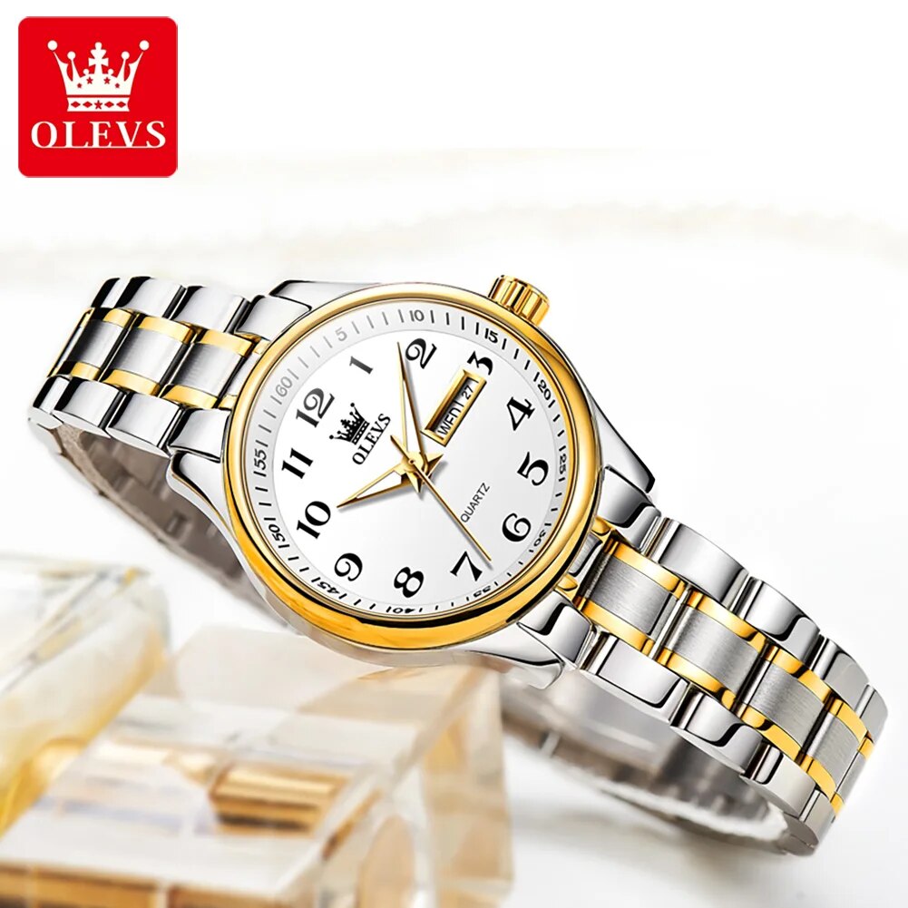 OLEVS 5567 Luxury Quartz Watch - Luxury Watch Cheap recension och pris