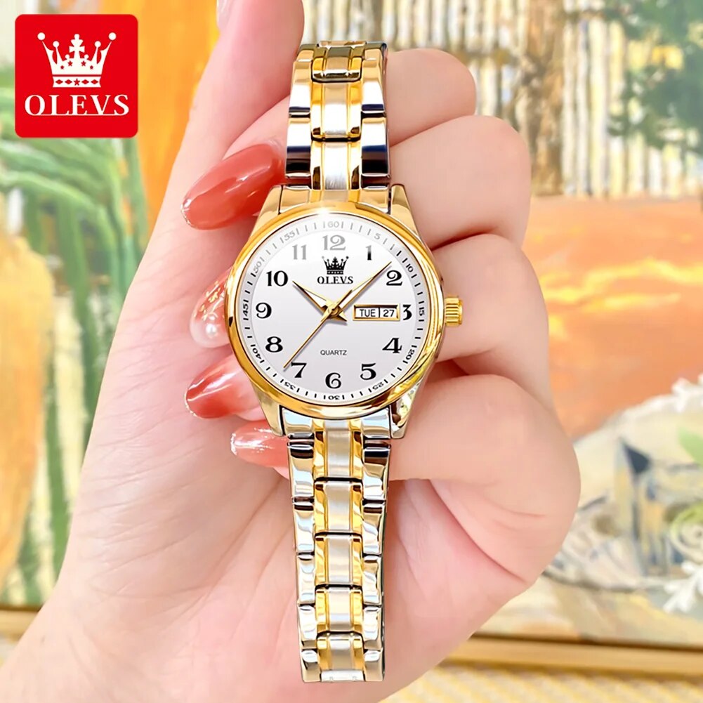 OLEVS 5567 Luxury Quartz Watch - Luxury Watch Cheap recension och pris