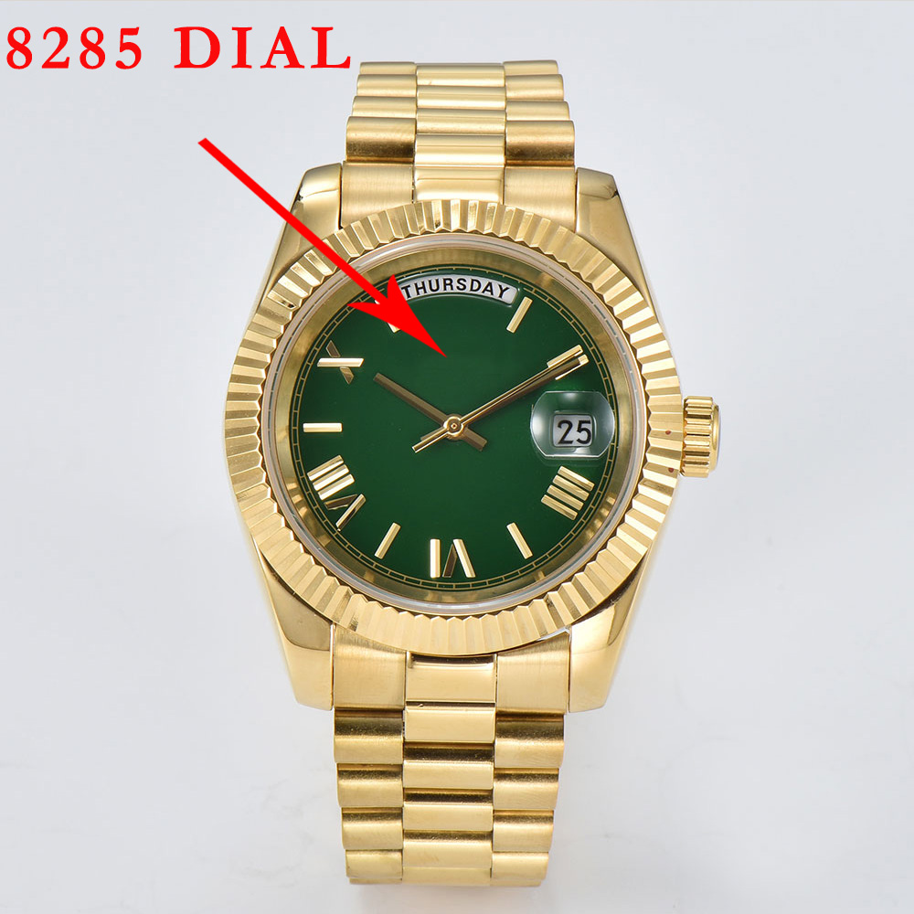 8285 Watch 8285 Dial 8285 Hand - Luxury Watch With Green Dial recension och pris