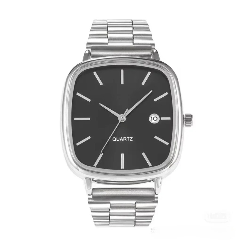 Famous Brand Men Watch Steel S - Luxury Watch Mockup recension och pris