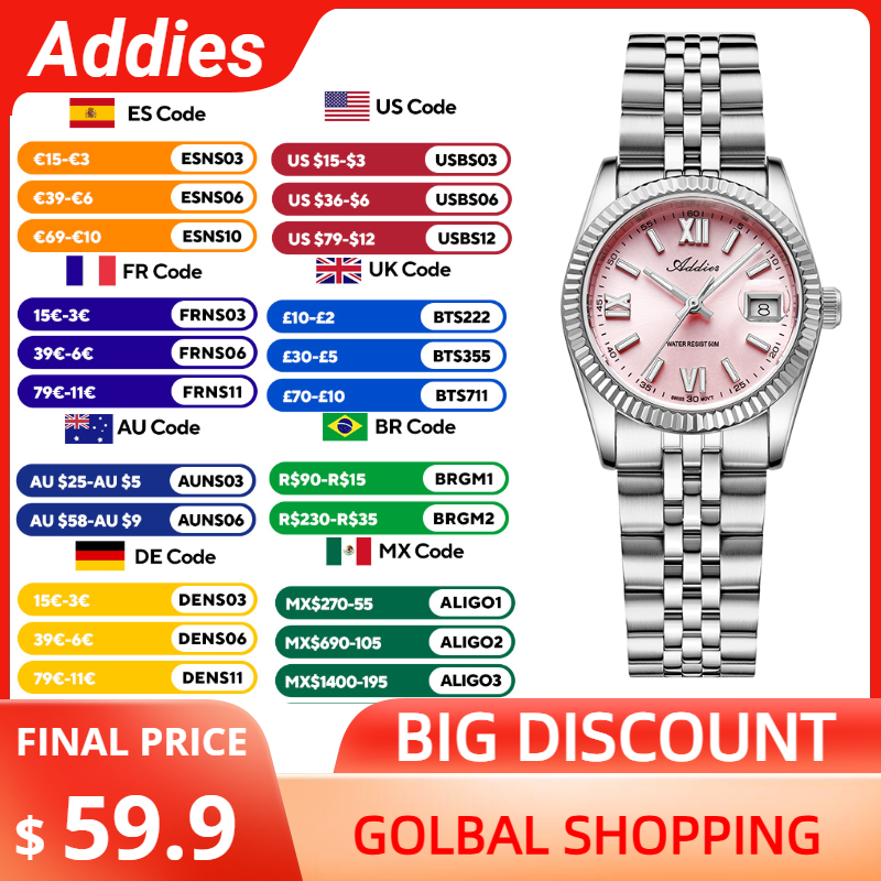 Addies Luxury Woman Watch Sapp - Perpetual Calendar Watch recension och pris