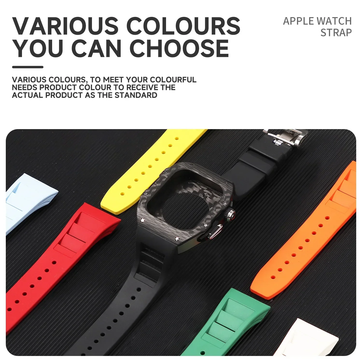 Carbon Fiber Case For Apple Wa - Luxury Watch Kit recension och pris