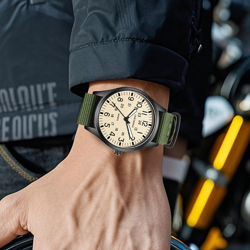 LIGE 2025 TOP NEW quartz wrist - Luxury Watch Green recension och pris