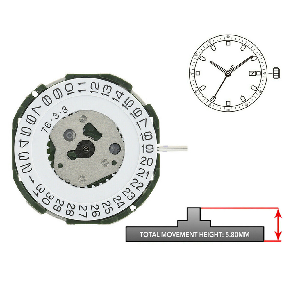 23.3mm Quartz Movement With Ba - Perpetual Calendar Watch recension och pris