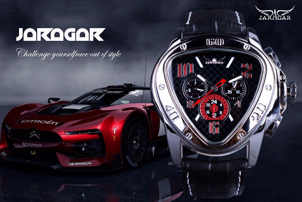 Jaragar Sport Racing Design Ge - Watch Triangle Luxury recension och pris