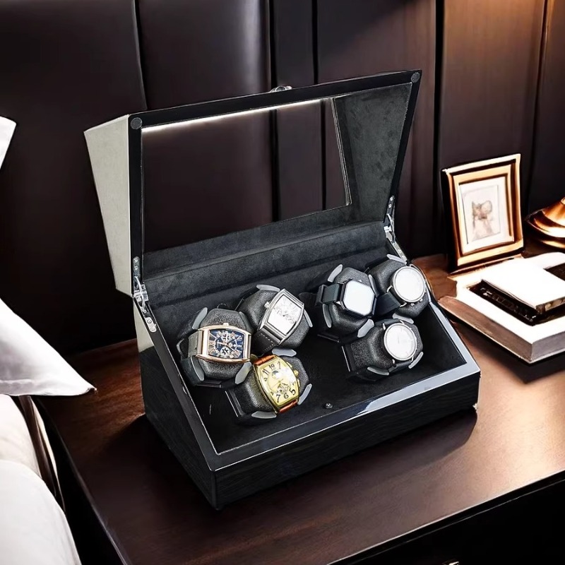 Silent Watch Winder Luxury Woo - Luxury Watch Travel Case recension och pris